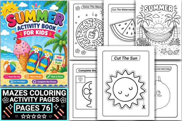 Download Summer Activity Book for Kids - Summer activity book for kids Collection