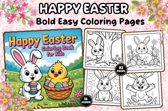 Download Happy Easter Coloring Pages for Kids - Premium Resources