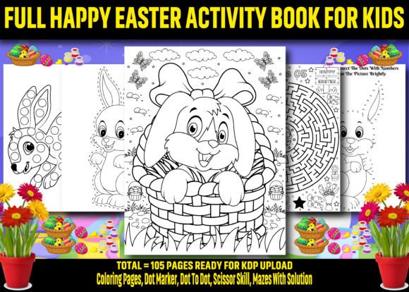 Download Happy Easter Activity Book for Kids - Easter activity book for kids Collection