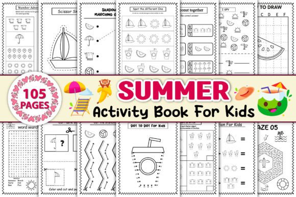 Download Summer Activity Book for Kids - KDP - Summer activity book for kids Collection