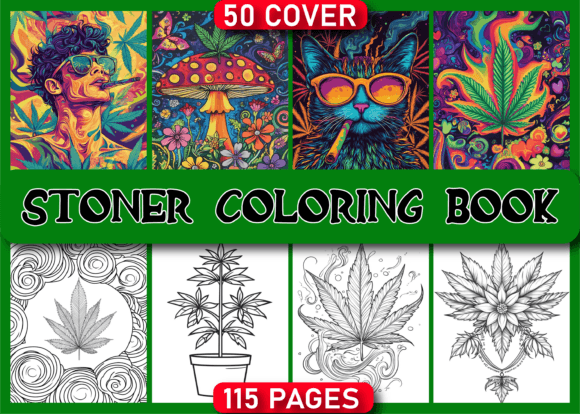 Download Stoner Coloring Book for Adults - Premium Resources